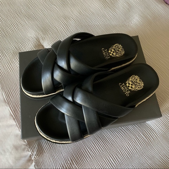 Vince Camuto Women's Chavelle Platform Slide Sandal - Picture 3 of 6